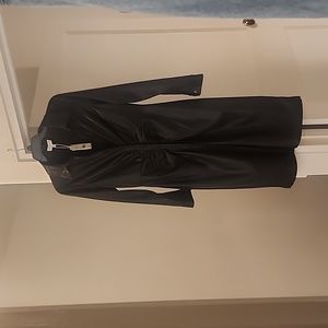 Leather dress